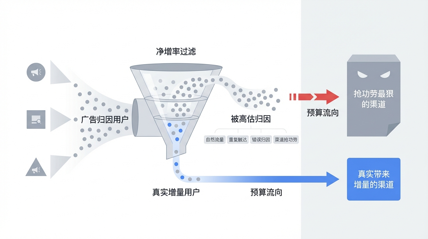 Screenshot of 投放净增率的计算